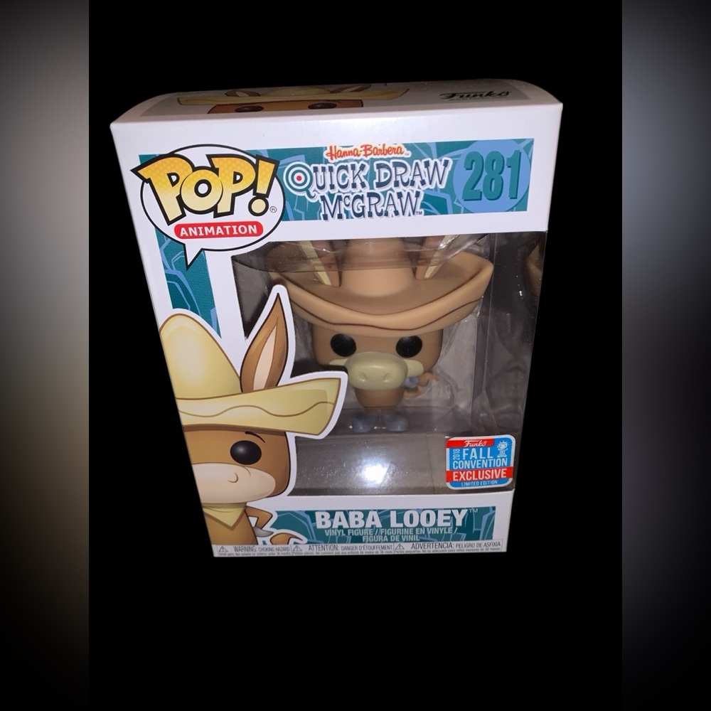 Vaulted 2018 Fall Con Exclusive Funko shop Quick Draw McGaw Baba Looey Funko Pop